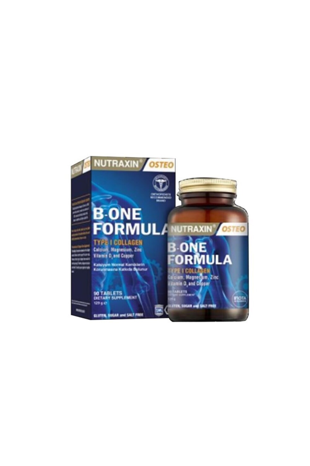 

Nutraxin B-one Formula Type I Collagen 90 Tablet 129 гр