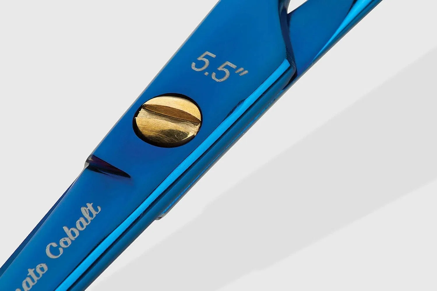 Парикмахерские ножницы Iwasaky Yamato Cobalt из японской стали, 5.5 дюймов Koskaderm — фото 3