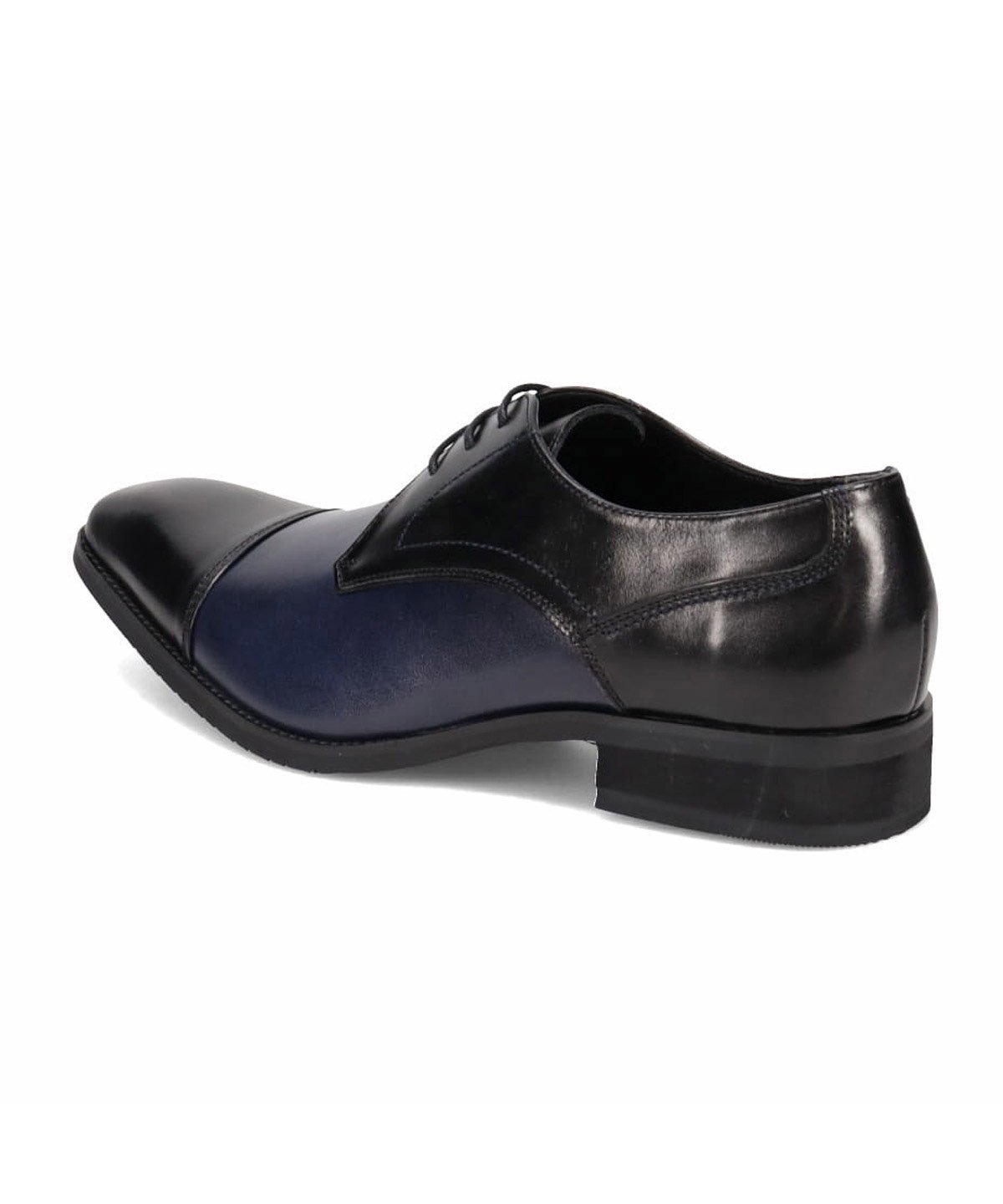Деловые туфли с длинным носком и прямым носком Lutecia, Black/Navy — фото 3