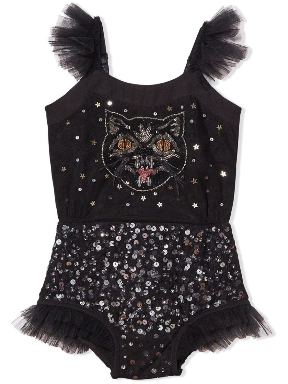 

Tutu Du Monde комбинезон Bébé Bad Luck Kitty, черный