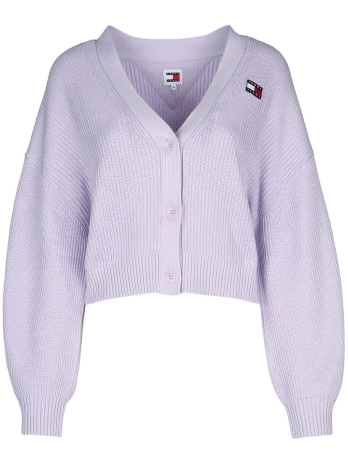 

Укороченный кардиган Tommy Jeans, фиолетовый