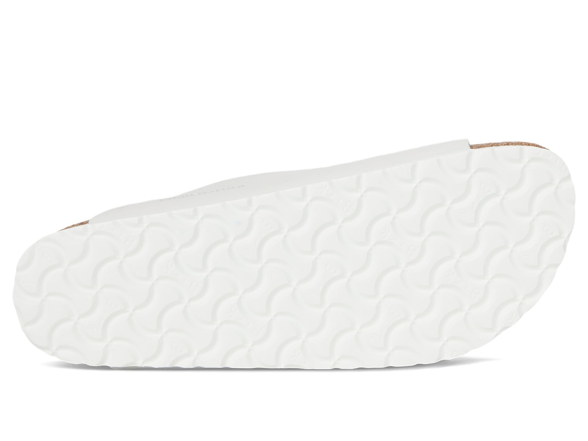 Сандалии Birkenstock Arizona - Nubuck Leather, Antique White — фото 3