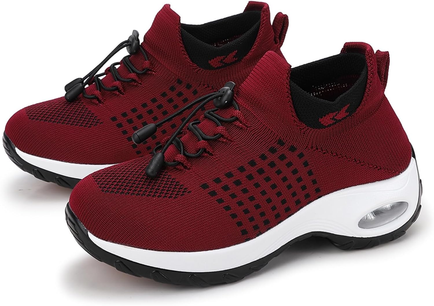 

Ортопедические кроссовки для женщин с поддержкой свода стопы, дышащие, удобные, для подошвенного фасциита, ортопедические кроссовки для бега и ходьбы, с противоскользящей подошвой, растягивающиеся, с амортизацией, комфортная обувь Toumov, красны...