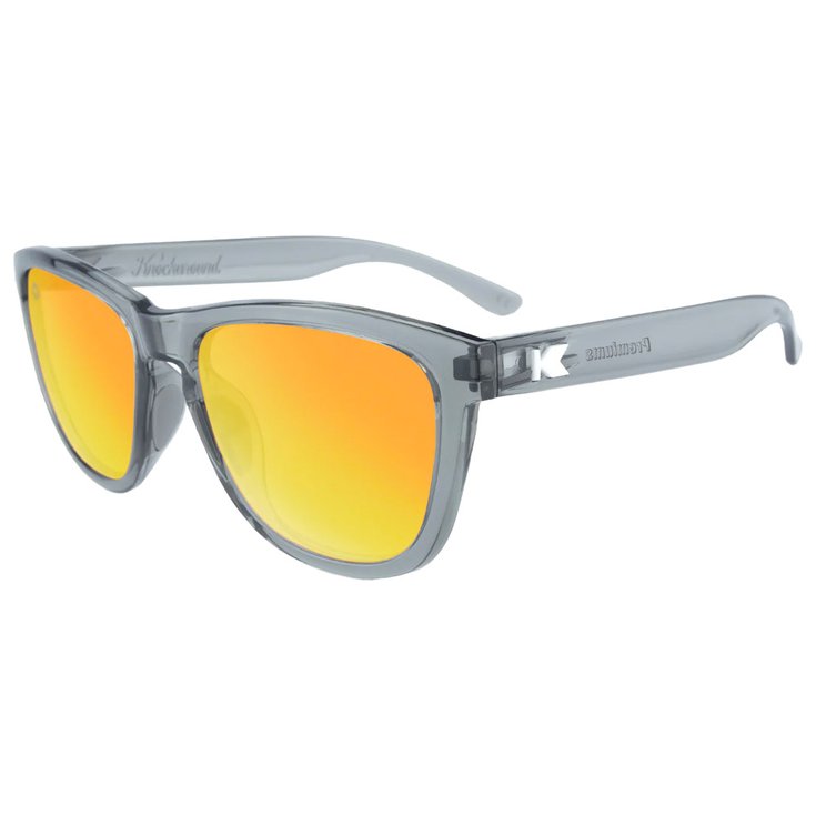 

Солнцезащитные очки премиум-класса, спортивные, прозрачные, серые Knockaround