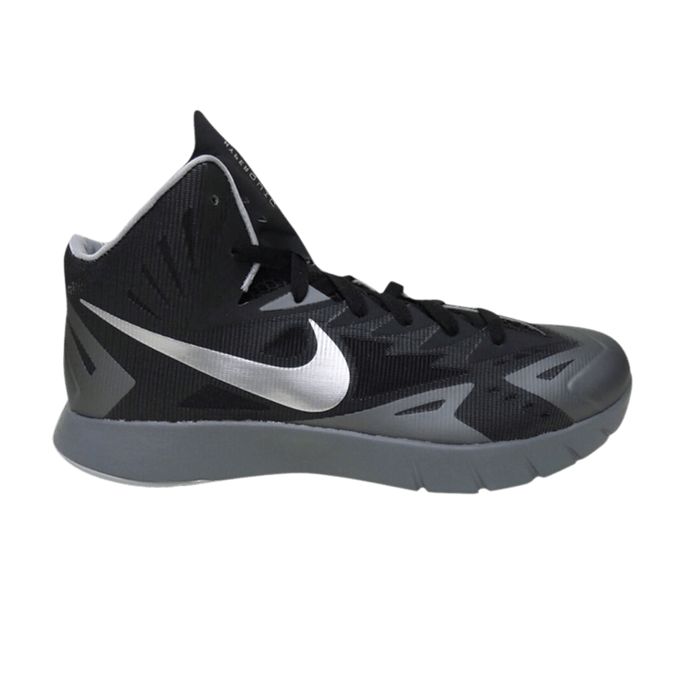 

Кроссовки Lunar Hyperquickness 'Black Metallic Silver', черный