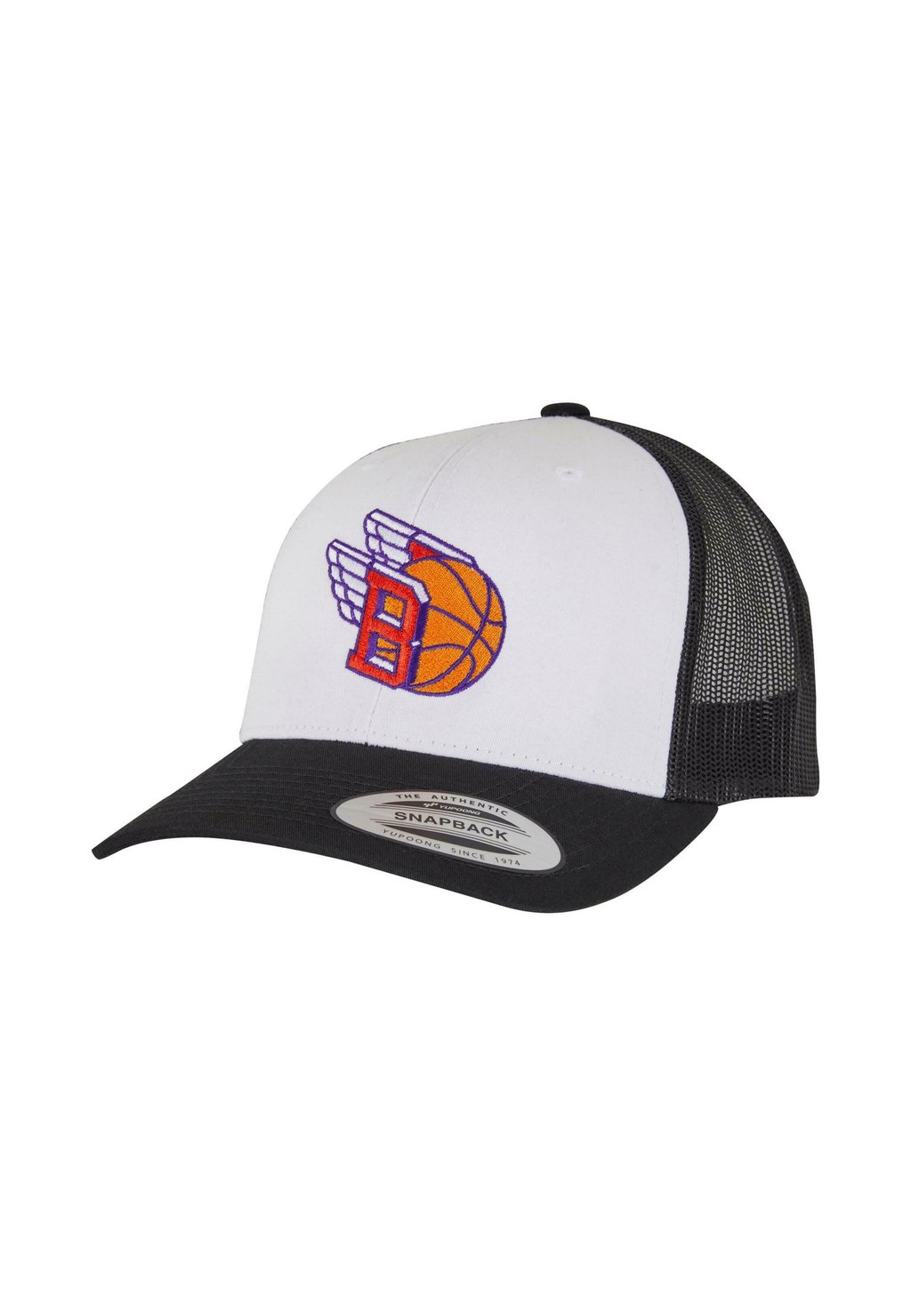 

Бейсболка BASKETBALL FLY RETRO COLORED FRONT Mister Tee, черный