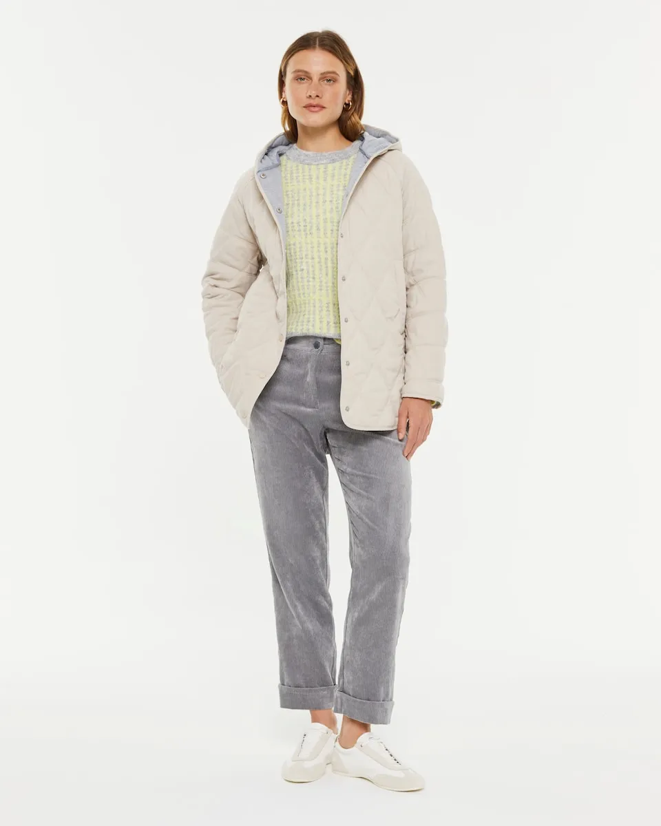 

Женская стеганая парка с капюшоном Paz Torras, бежевый