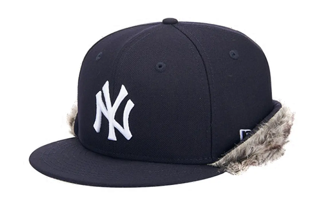 

New Era Шерстяная бейсболка унисекс черная, Black