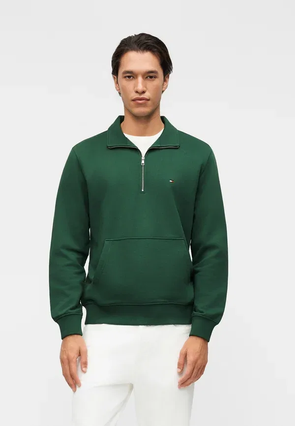 Толстовка Tommy Hilfiger Essential Zip Core, уличный зелёный