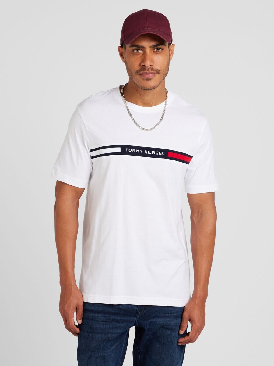 Классическая футболка TOMMY HILFIGER Shirt, белый — фото 2