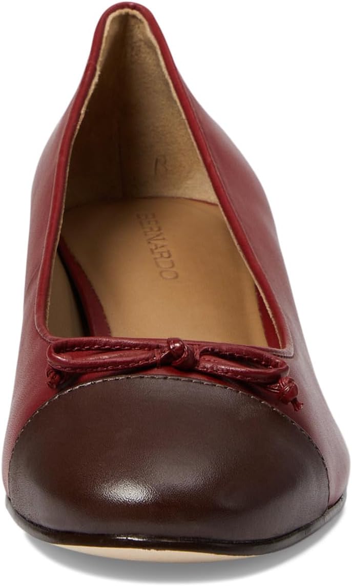 Туфли Bernardo Marisol, цвет Dark Red/Chocolate — фото 2