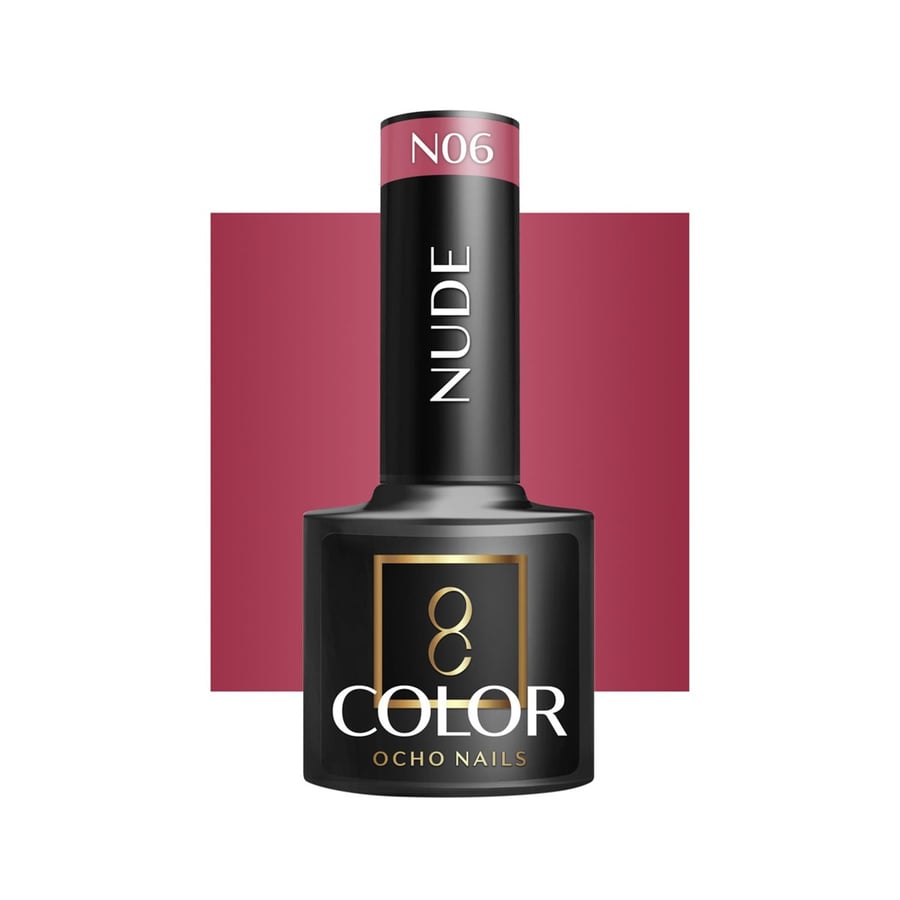 

OCHO NAILS Гибридный лак для ногтей нюд N06 -5 г Active Shop
