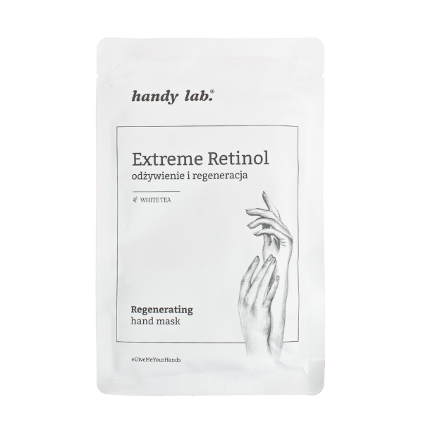 

Регенерирующая маска для рук Extreme Regenerating Retinol, 4 шт. Handy Lab.