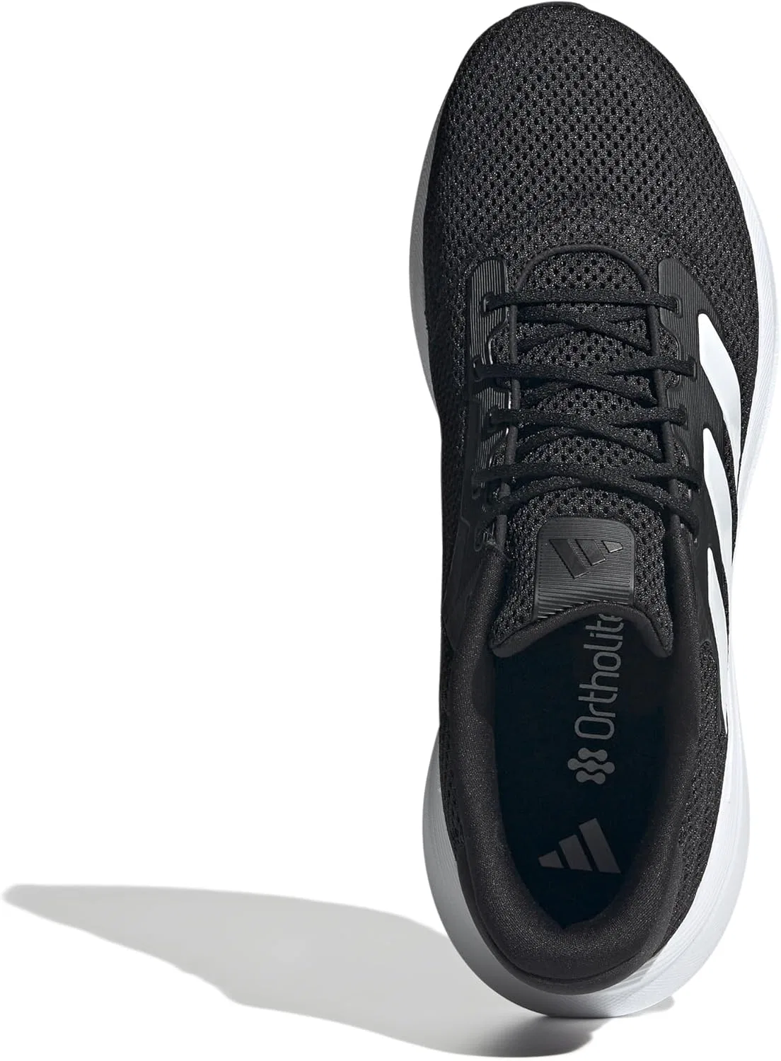 Кроссовки для бега Adidas Response Runner, унисекс, Core Black Cloud White Core Black — фото 2