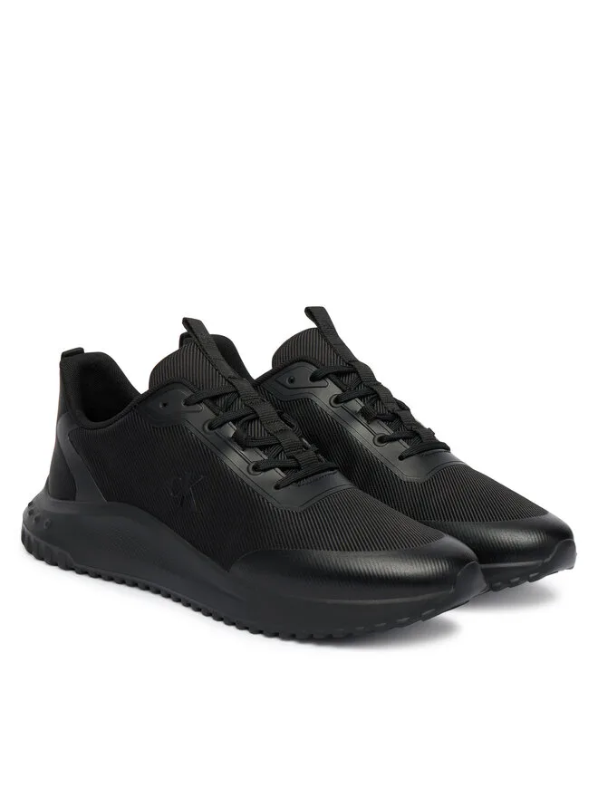 Calvin Klein Кроссовки Eva Runner Lace Up Mat Mix YM0YM01442, черный — фото 2
