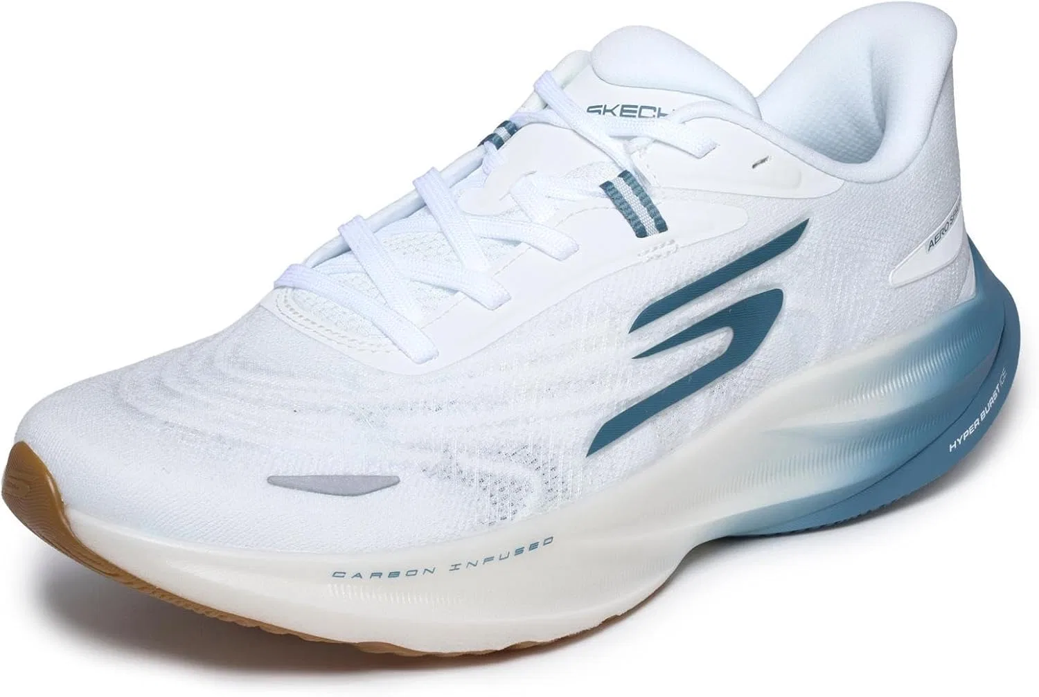 Мужские кроссовки Skechers Go Run Ride 12, White Blue