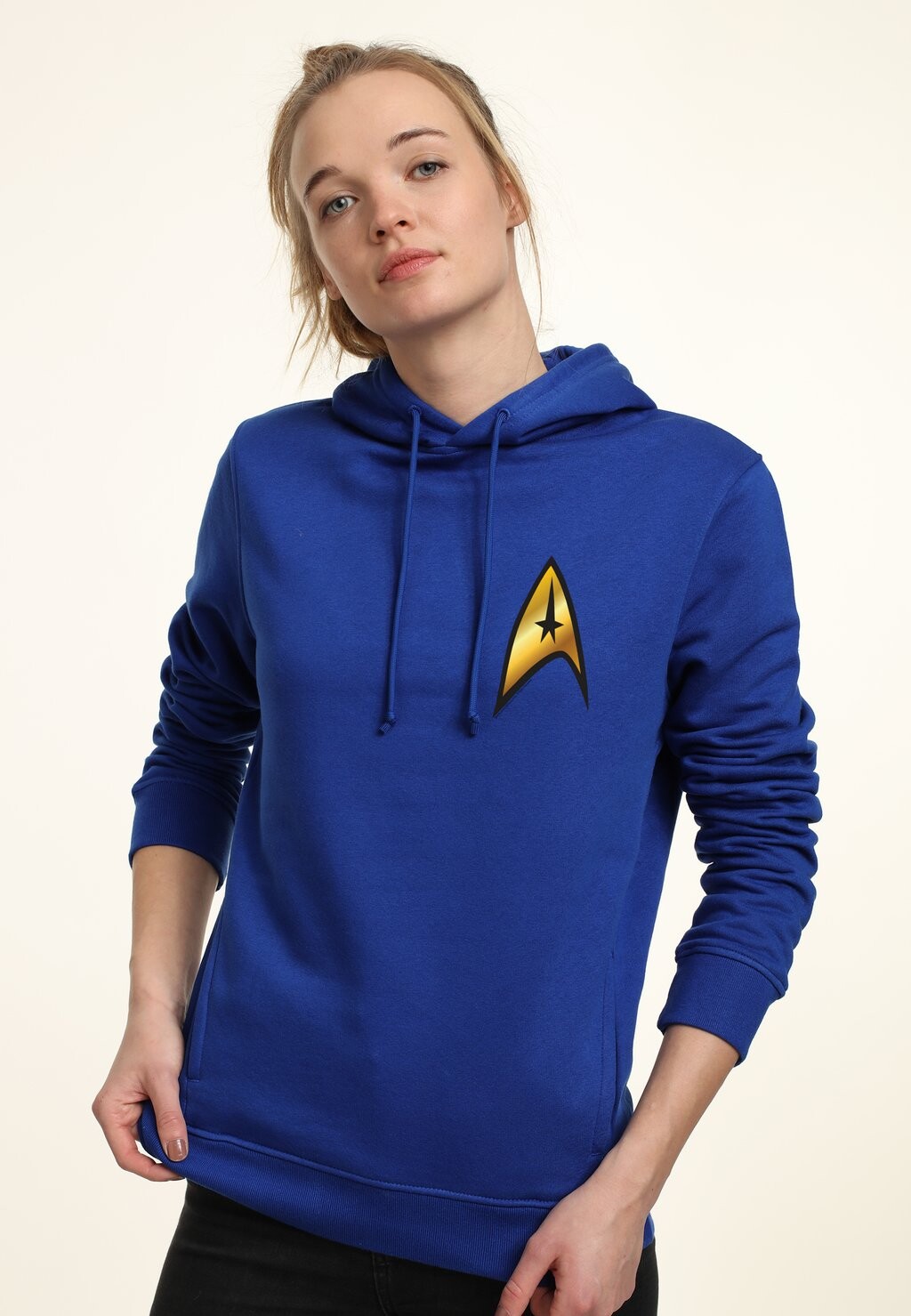 

Толстовка с капюшоном STAR TREK COMMAND BADGE Henry Tiger, синий