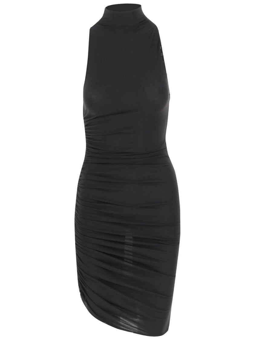 

Квадратное короткое платье Jacquemus, черный