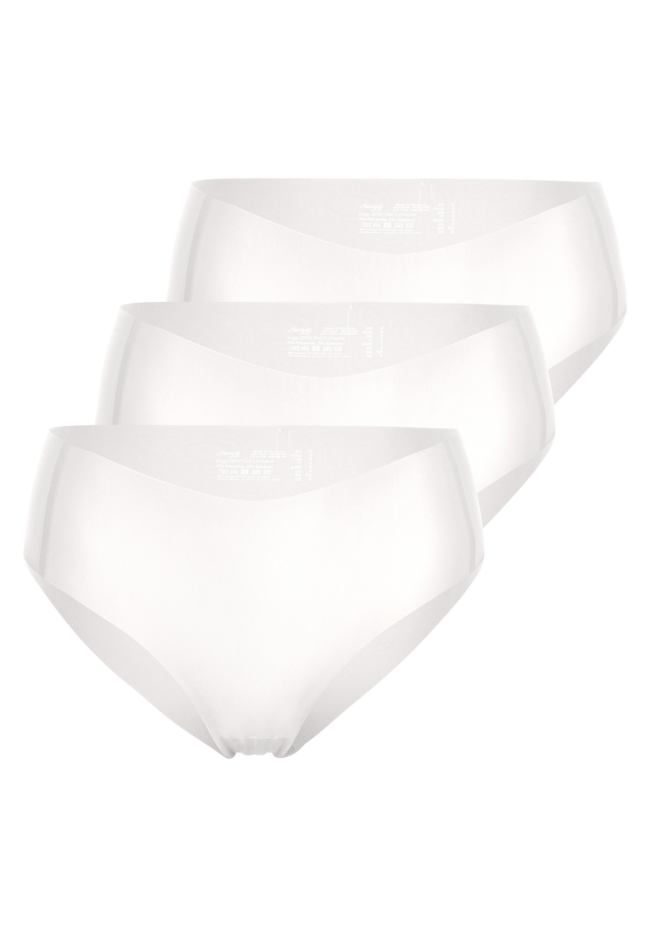 

Трусы Sloggi Hipster ZERO Feel 2.0, цвет Silk White