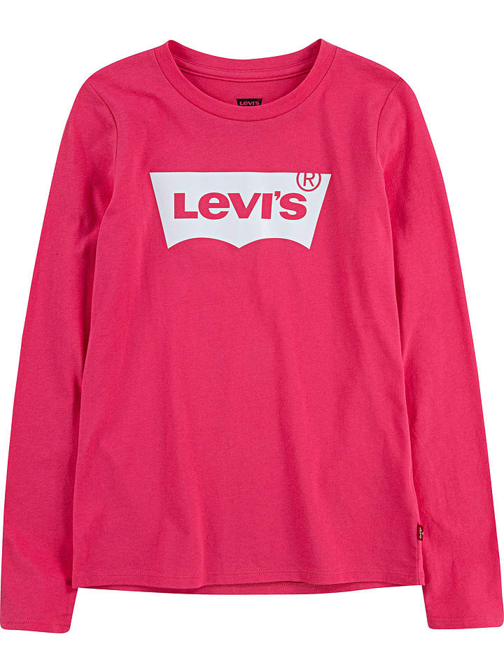 

Лонгслив Levi's Kids, розовый