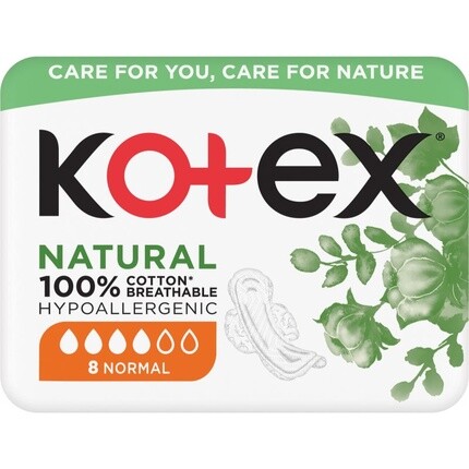 

KotexHV Natural Normal 8 гигиенические салфетки Kotexhv