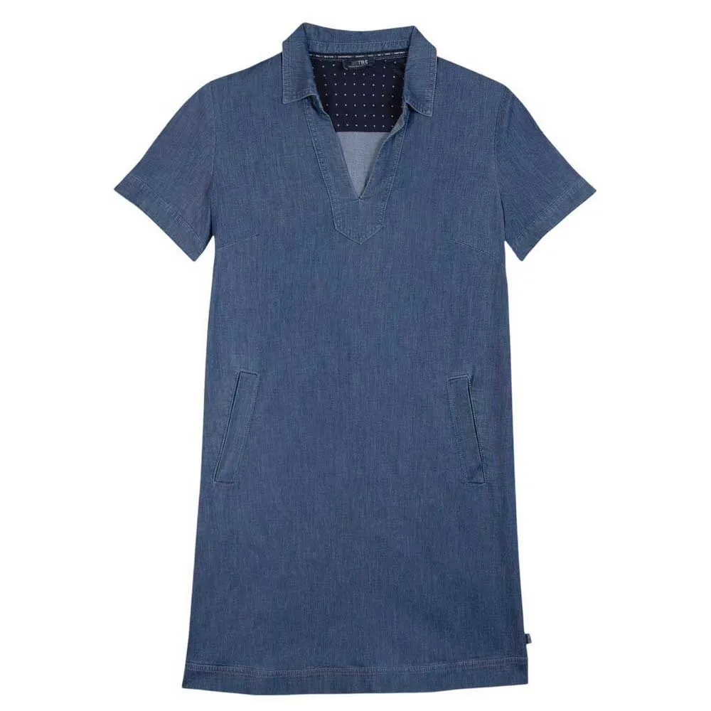 

Платье Tbs Mandyrob short sleeve short, синий
