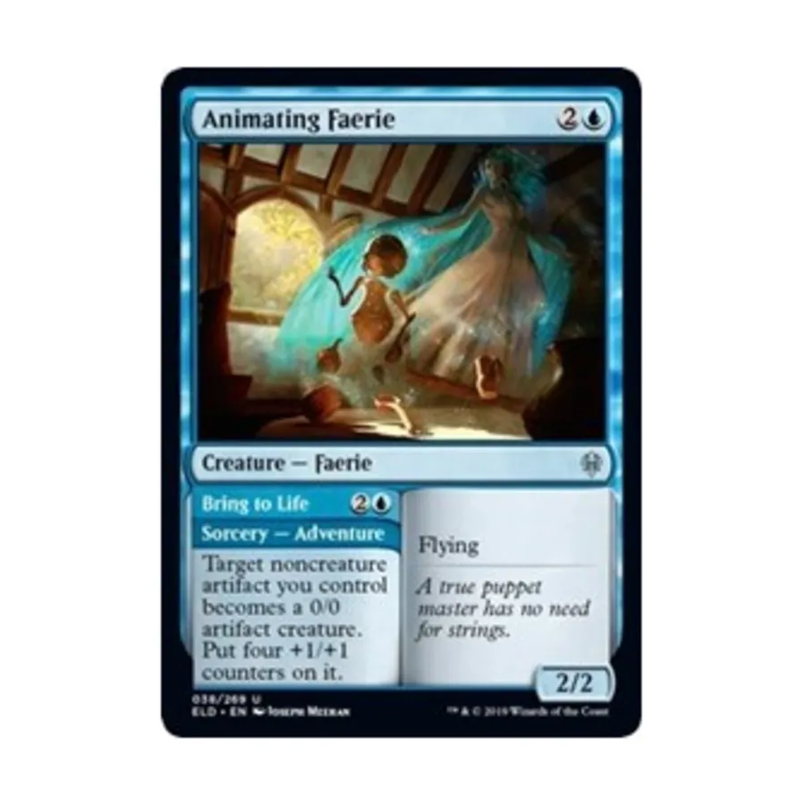 

CCG Оживление феи // Оживление (U), MTG - Throne of Eldraine