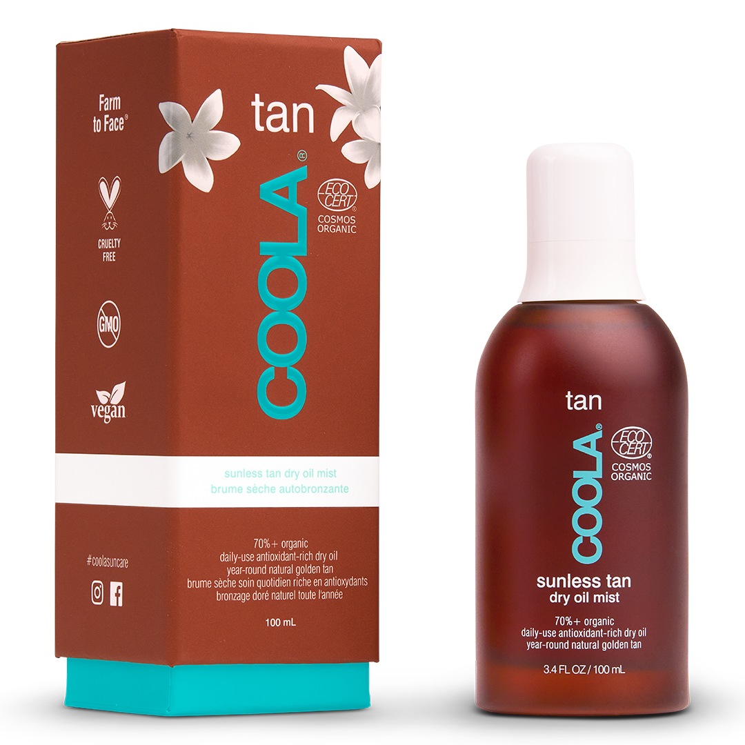 

Средство для загара tan sunless tan dry oil mist Coola, объем 100 мл