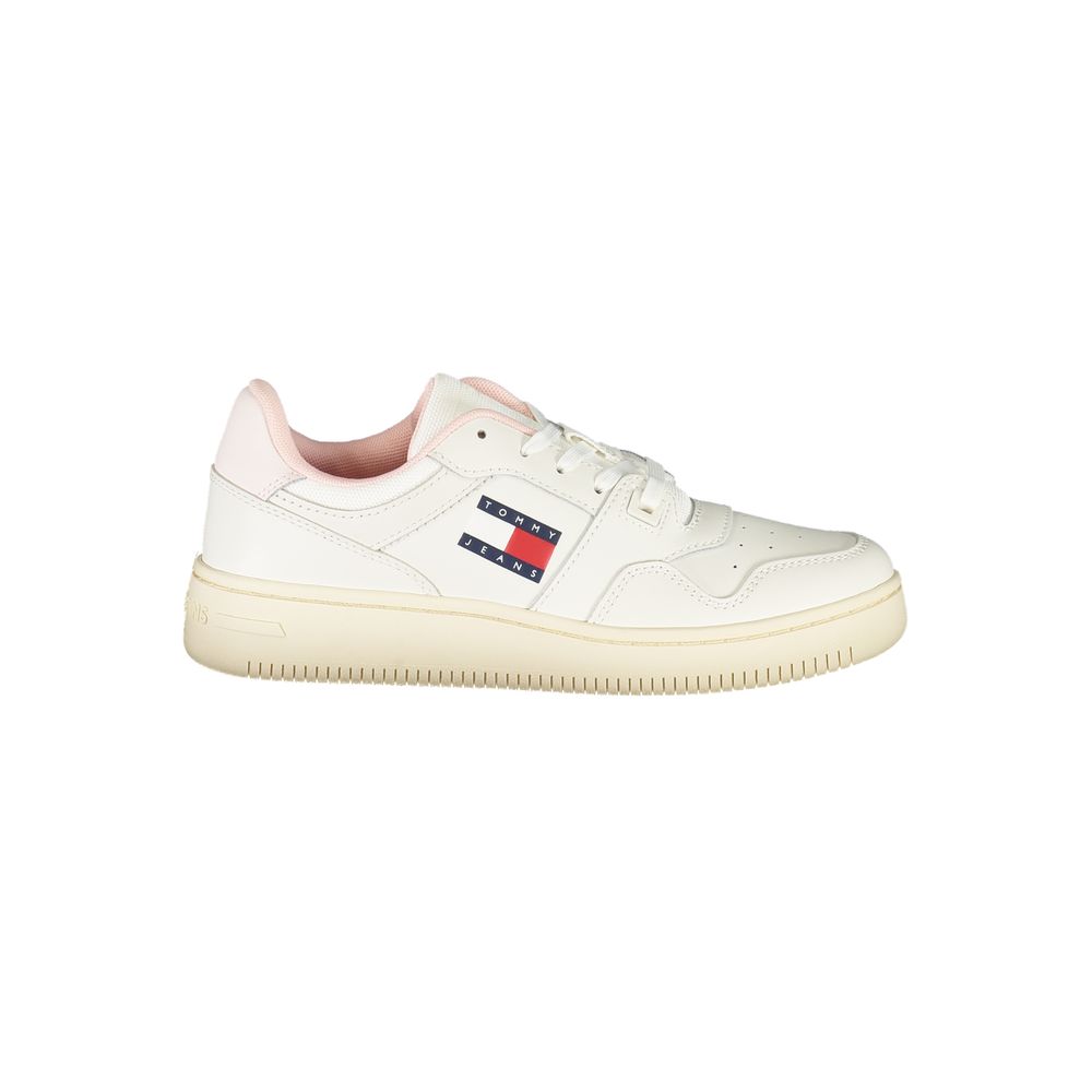 

Белые кожаные женские кроссовки Tommy Hilfiger