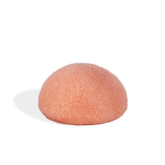 

Натуральная очищающая губка для лица с розовой глиной Mohani, Konjac Sponge