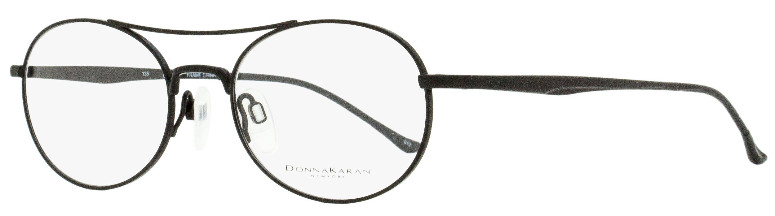 

Женские овальные очки Donna Karan DO1001 001 черные 51 мм