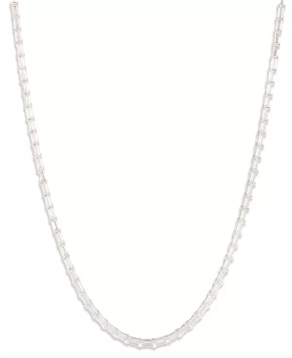 

Ожерелье-Багет с кубическим цирконием Lauren Ralph Lauren, silver