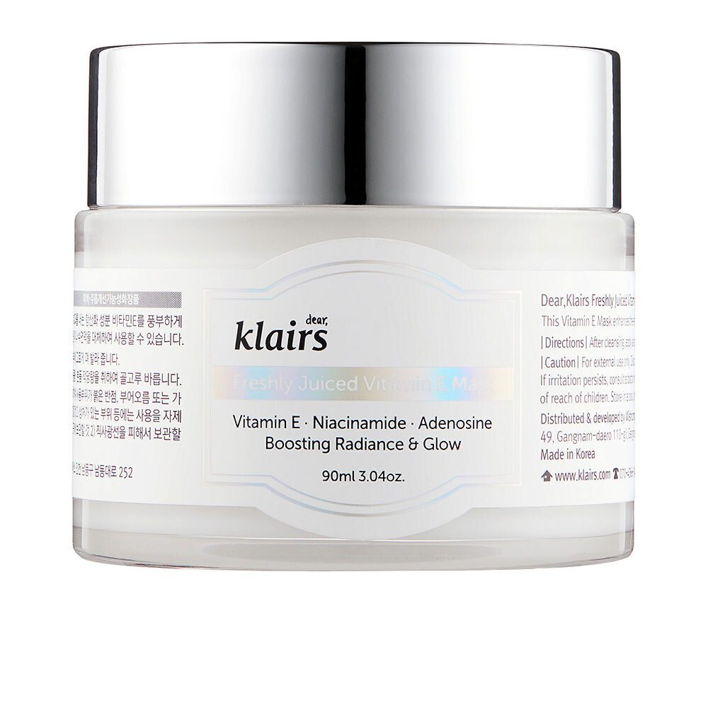

Маска для лица Freshly juiced vitamin e mask Klairs, 90 мл