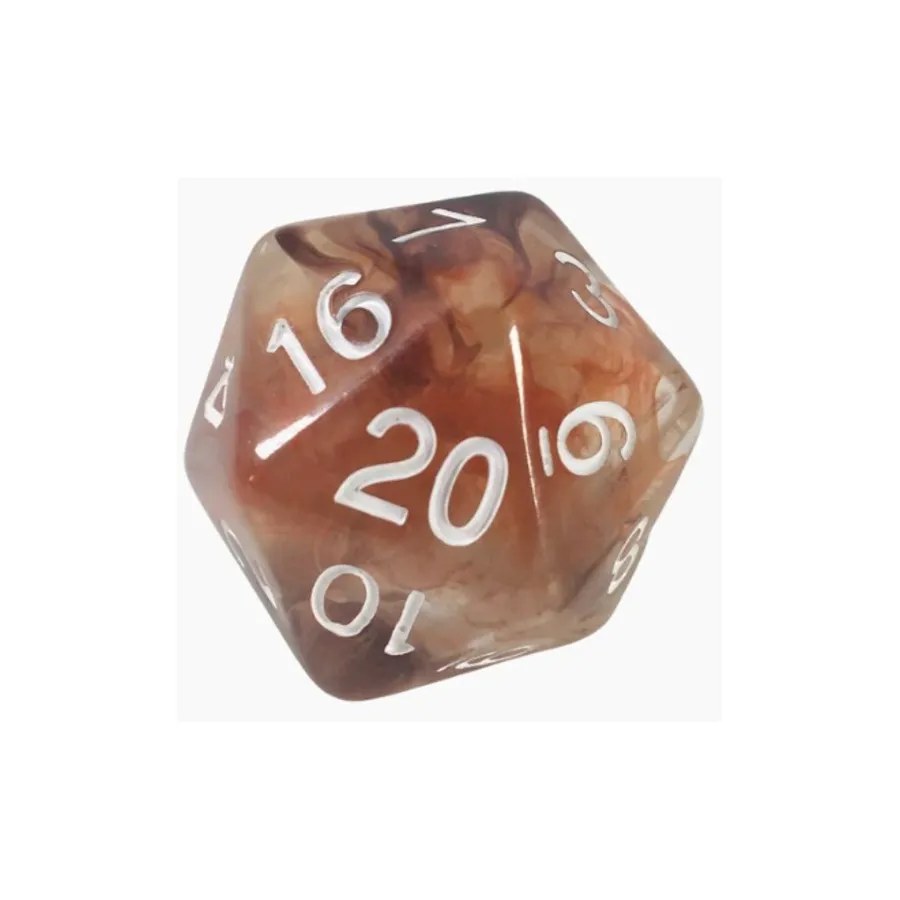 

29 мм d20 — Варварская ярость с цифрами, Class & Creature Dice - Singles