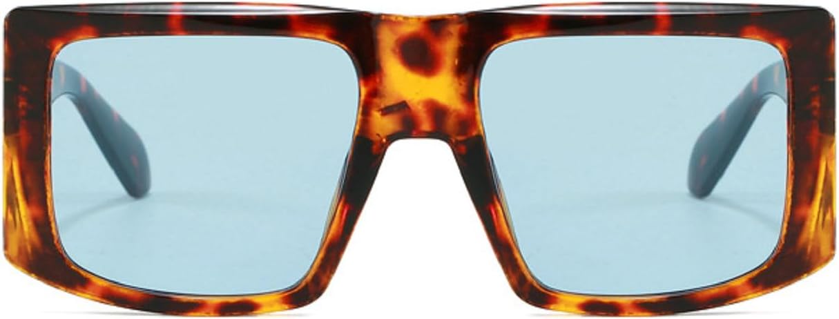 

Квадратные солнцезащитные очки для женщин и мужчин, большие солнцезащитные очки с плоской верхней частью, винтажные панк-очки для мужчин, очки для активного отдыха mincl, C5