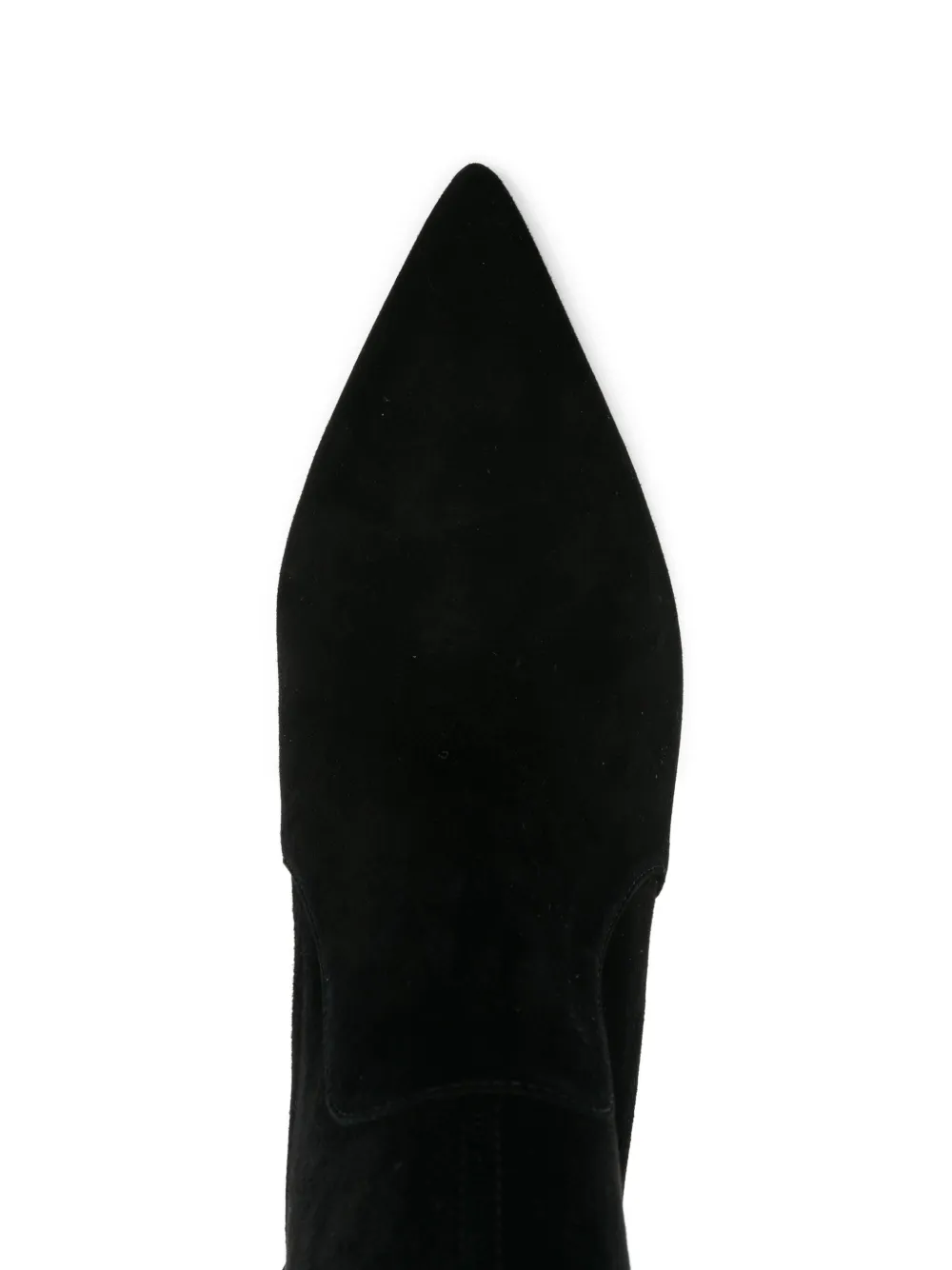 Ботильоны с заостренным носком Stuart Weitzman, черный — фото 4