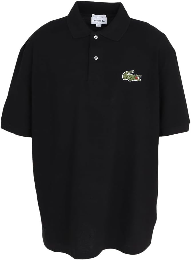 Мужская поло-рубашка LACOSTE свободного кроя Размер L.12.12, черный