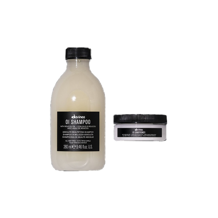 

DAWEINISI OAI OI набор шампунь и кондиционер увлажняющий очищающий разглаживающий шампунь 280мл + кондиционер для волос 250мл DAVINES, two-piece set: shampoo 280ml+hair conditioner 75ml