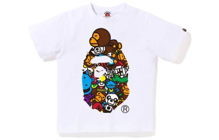 

Детская футболка A Bathing Ape, черный