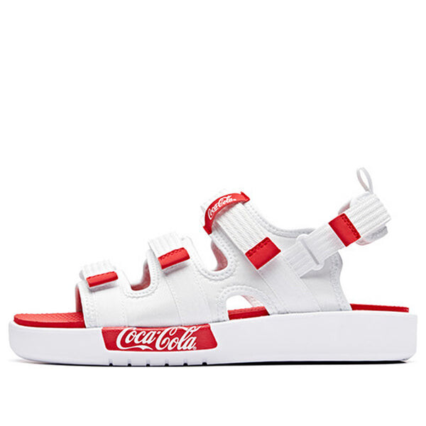 

Сандалии x пляжные сандалии coca cola Anta, белый