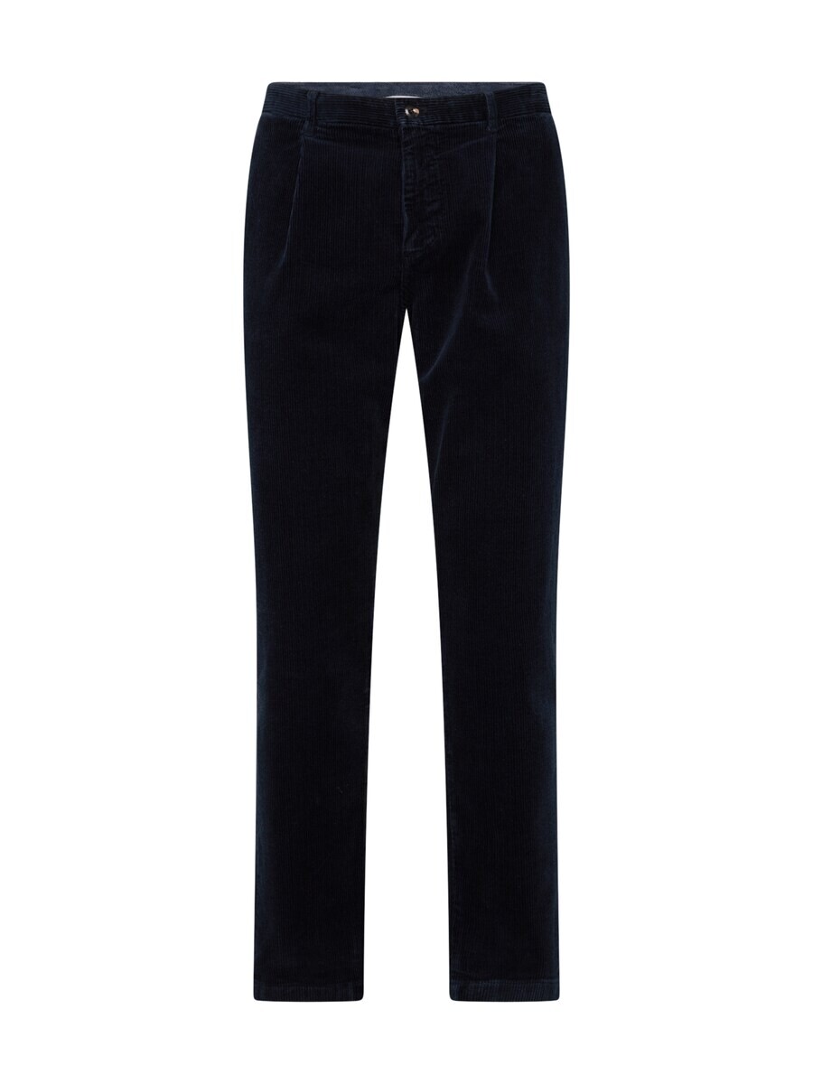 

Тканевые брюки TOMMY HILFIGER Tapered Pleat-Front Pants HARLEM, темно-синий