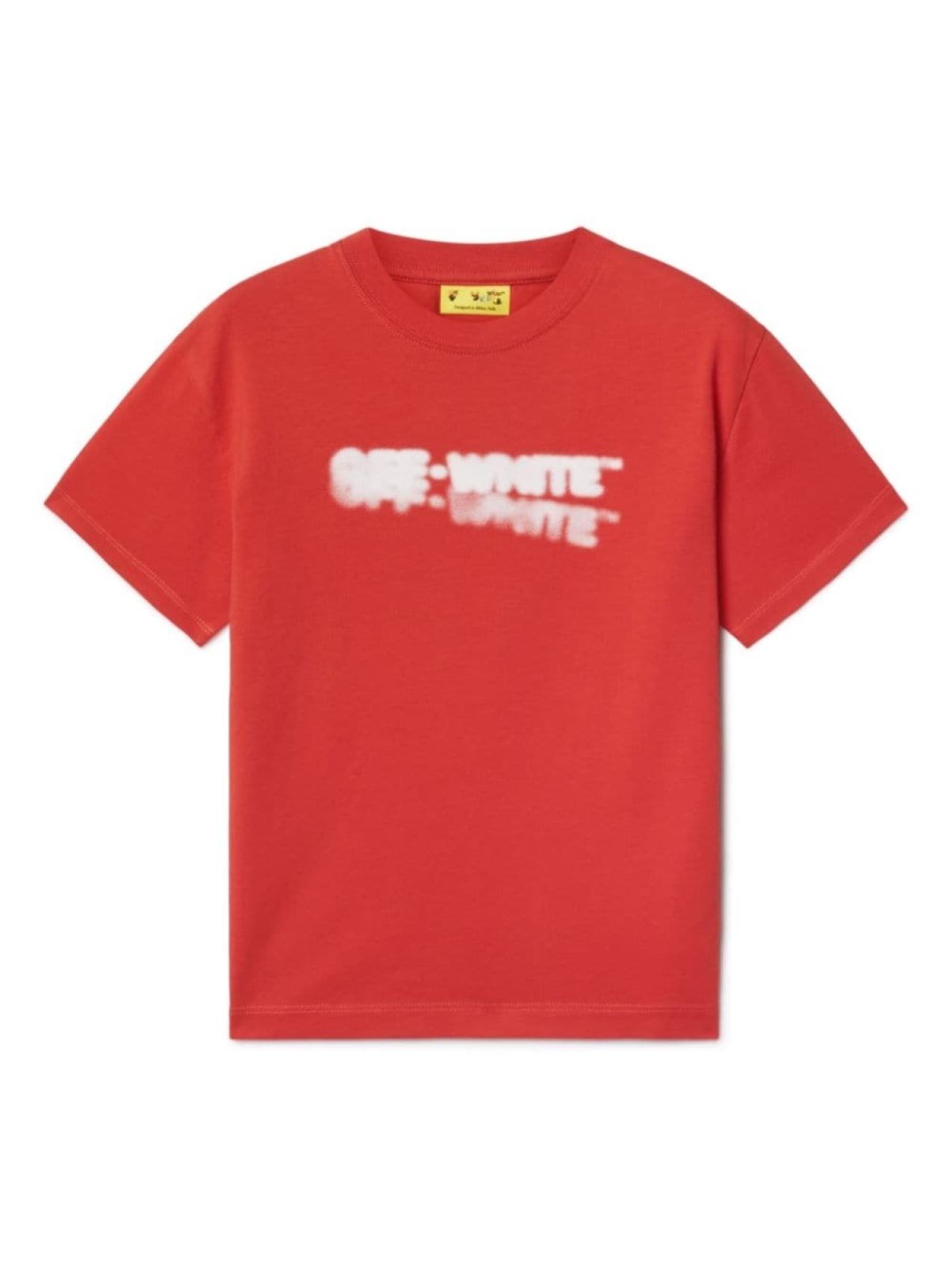 

Off-White Kids футболка Arrow Faded, красный