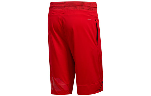 Шорты ros c365 short casual sports breathable basketball shorts red Adidas, красный — фото 2