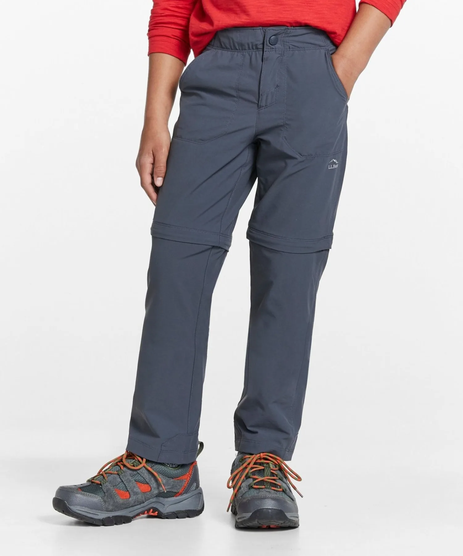 Детские штаны для хайкинга zip-off Cresta L.L.Bean синие