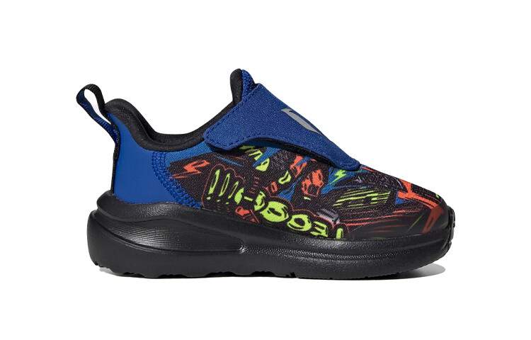 Кроссовки Messi Toddler TD Low-top черного/синего/цветного цвета Adidas — фото 2