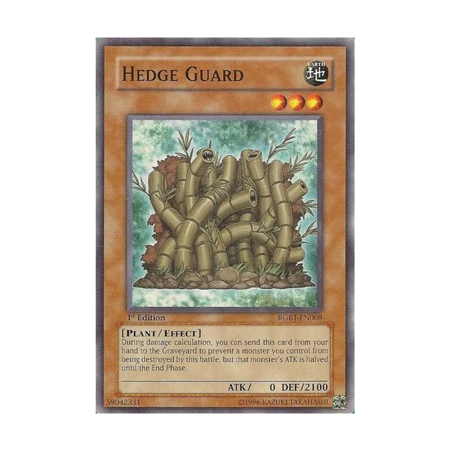 

CCG Хедж-страж (Обычный), Yu-Gi-Oh - Raging Battles - Singles