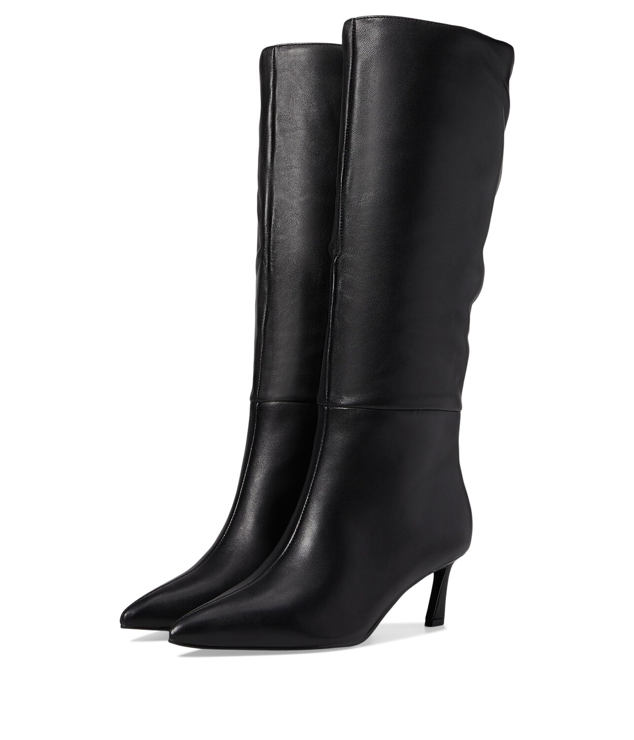 Сапоги женские Steve Madden Lavan с острым носком и на каблуке, черный — фото 2