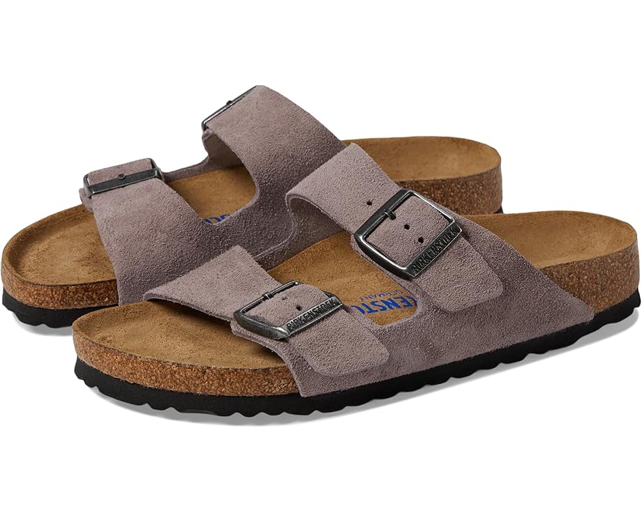 

Сандалии Birkenstock Arizona Soft Footbed - Suede, цвет Faded Purple