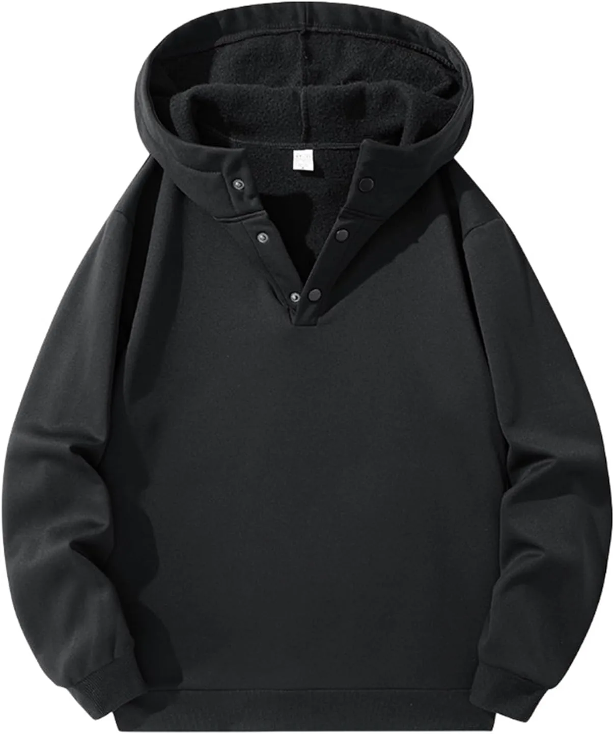 

Толстовка с капюшоном на четверть пуговицы Sherpa Fleece Wankang