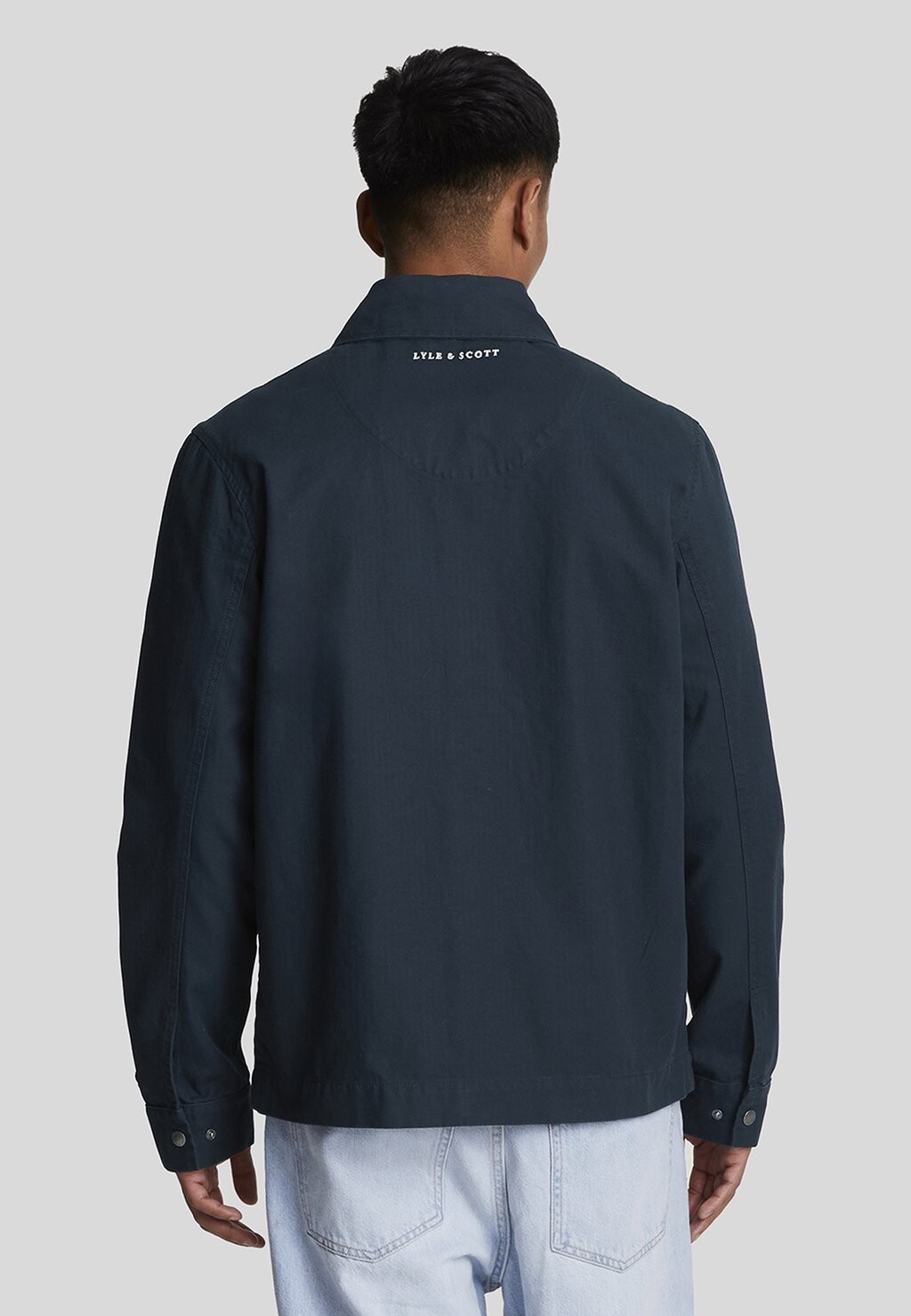 

Летняя куртка WORK JACKET Lyle & Scott, темно-синий